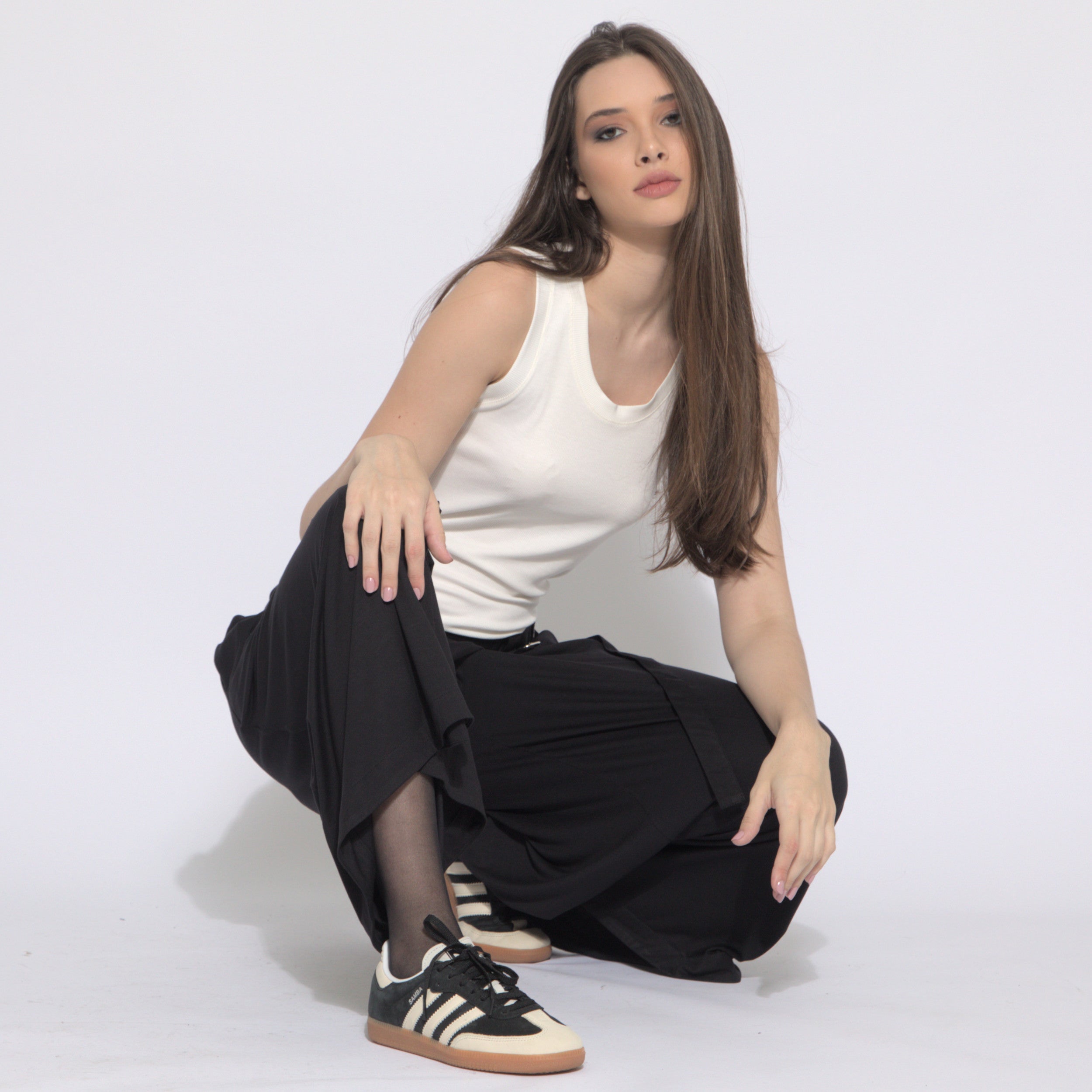 Kayla - Regata em malha canelada