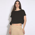 Giulia - Blusa em puro linho mangas curtas