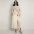 Aurora - Saia-calça com fivela