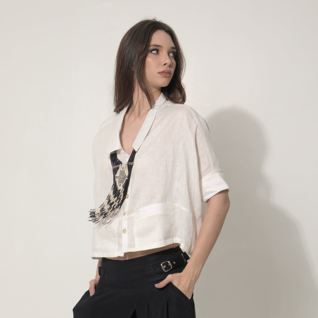 Colar étnico de miçangas