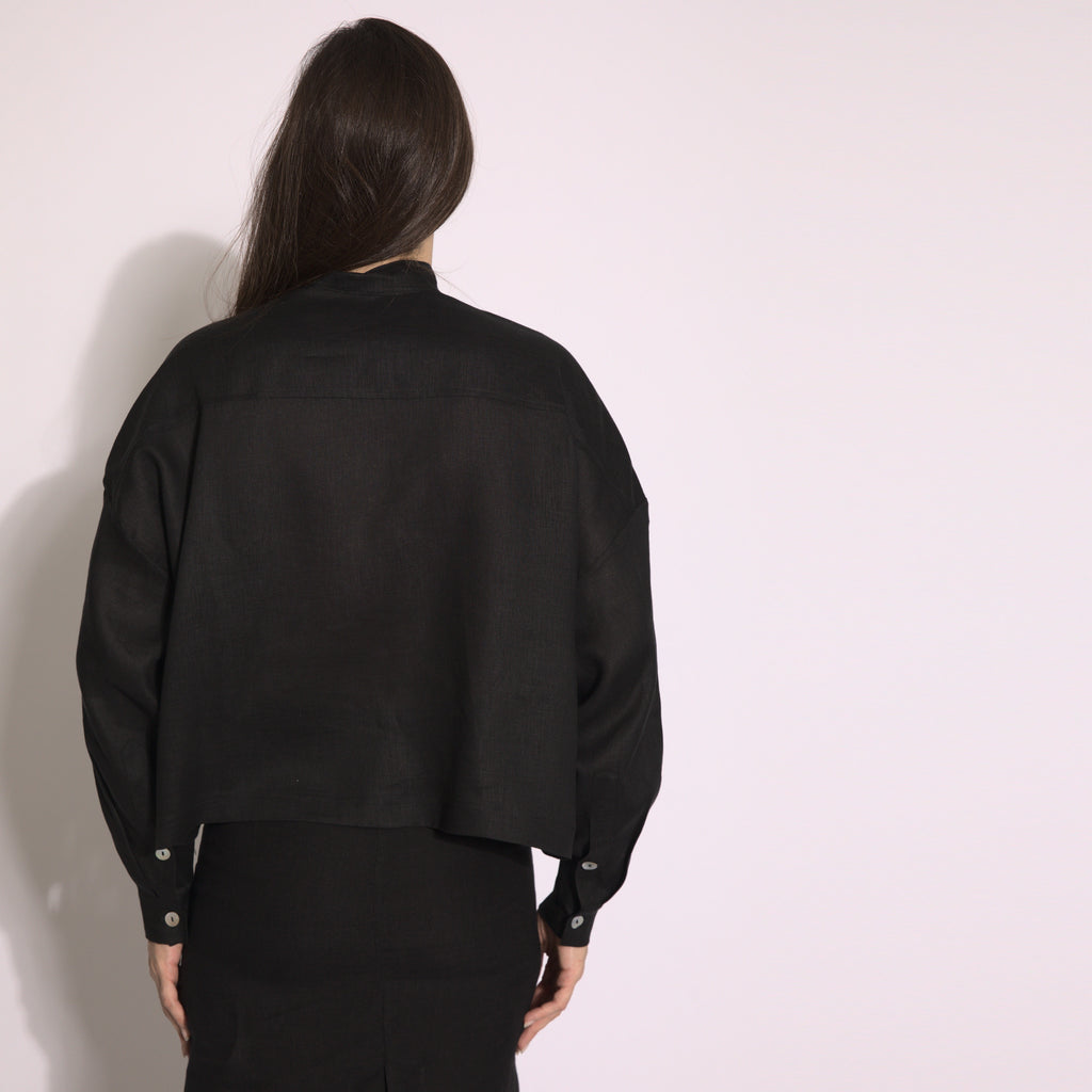 Kamala - Camisa em linho natural indiano