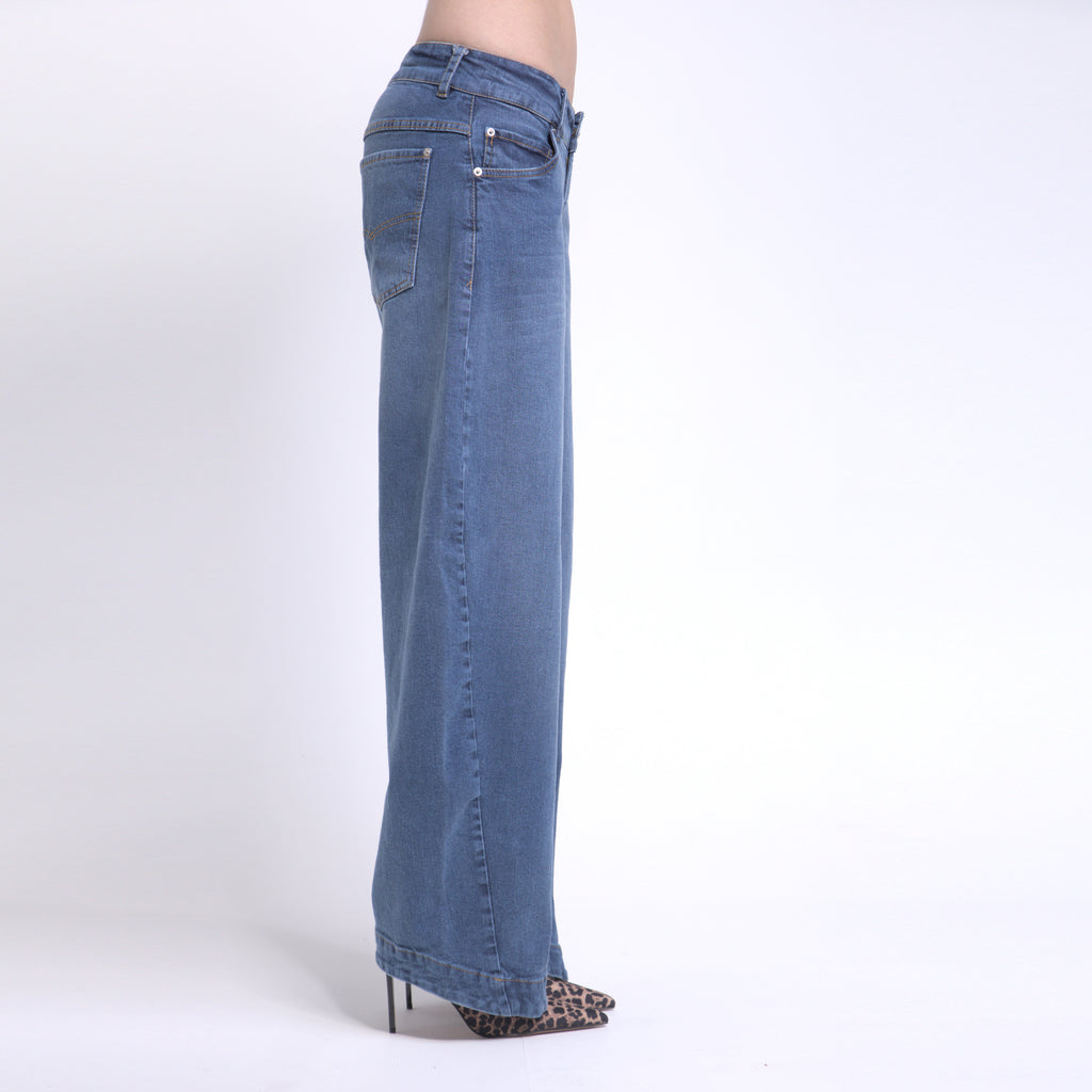 Lara - Calça jeans barrel cut #melhorjeansquejausei