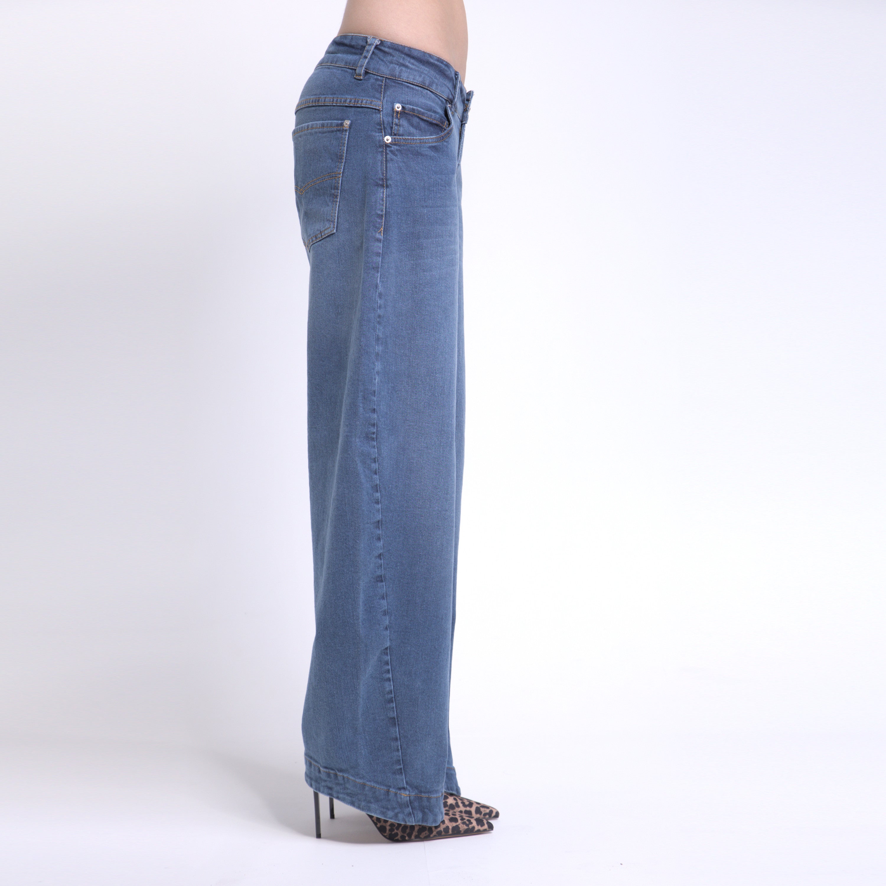 Lara - Calça jeans barrel cut #melhorjeansquejausei