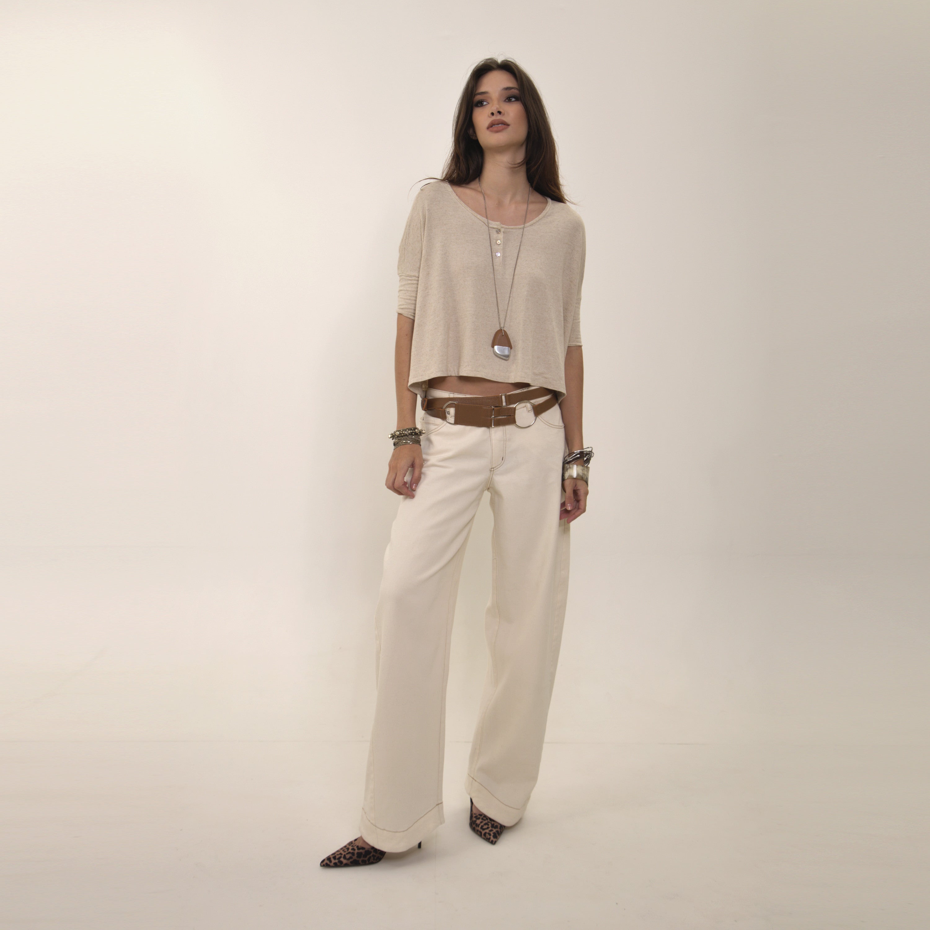 Lara - Calça jeans barrel cut #melhorjeansquejausei