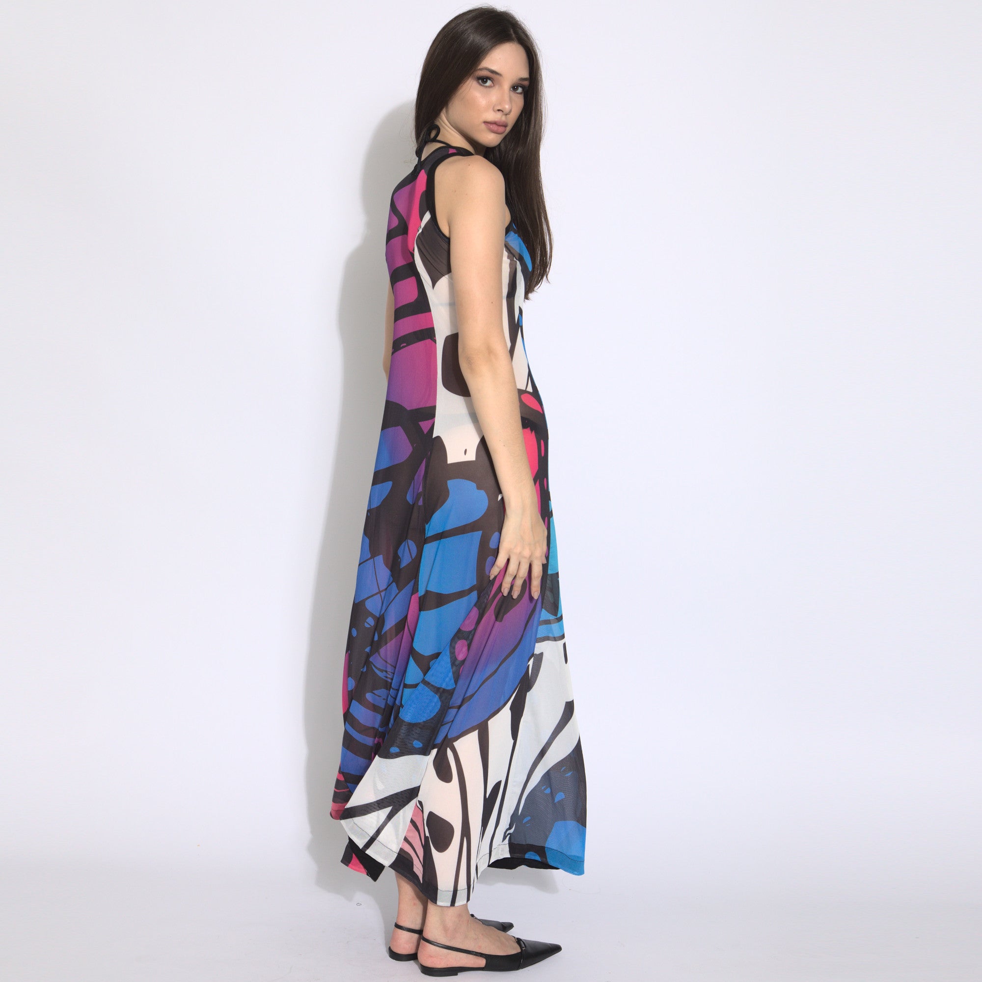 Mesh Dress - veste em tule (segunda pele)