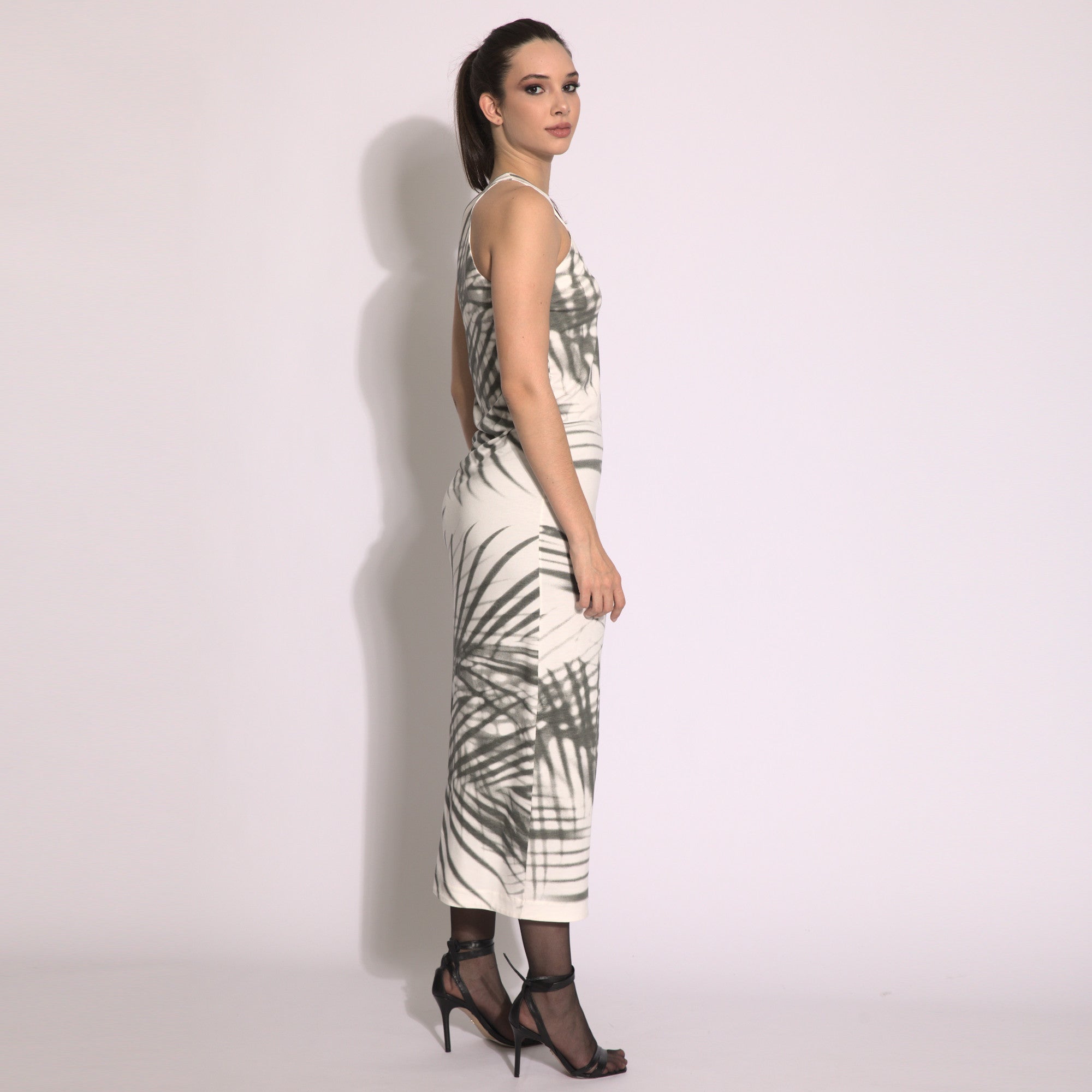 Vestido / Forro Folhagens