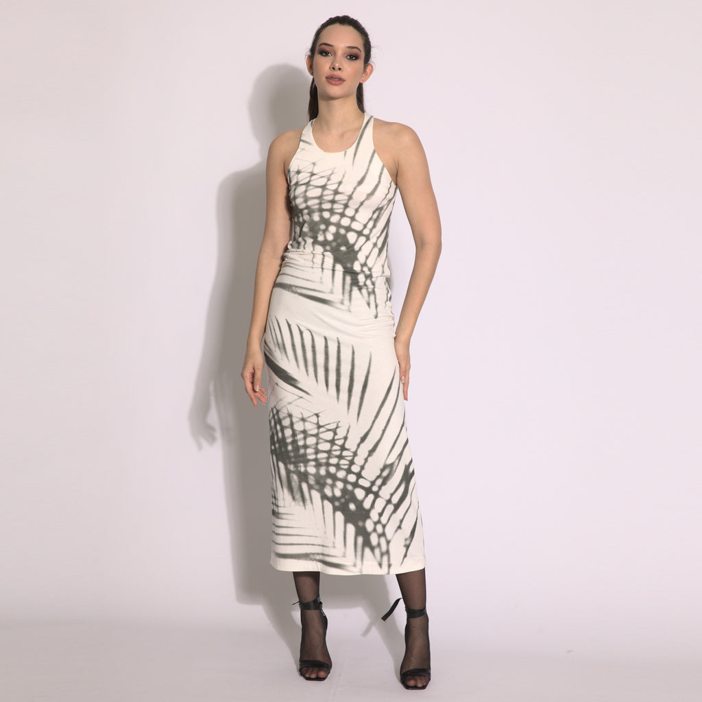 Vestido / Forro Folhagens