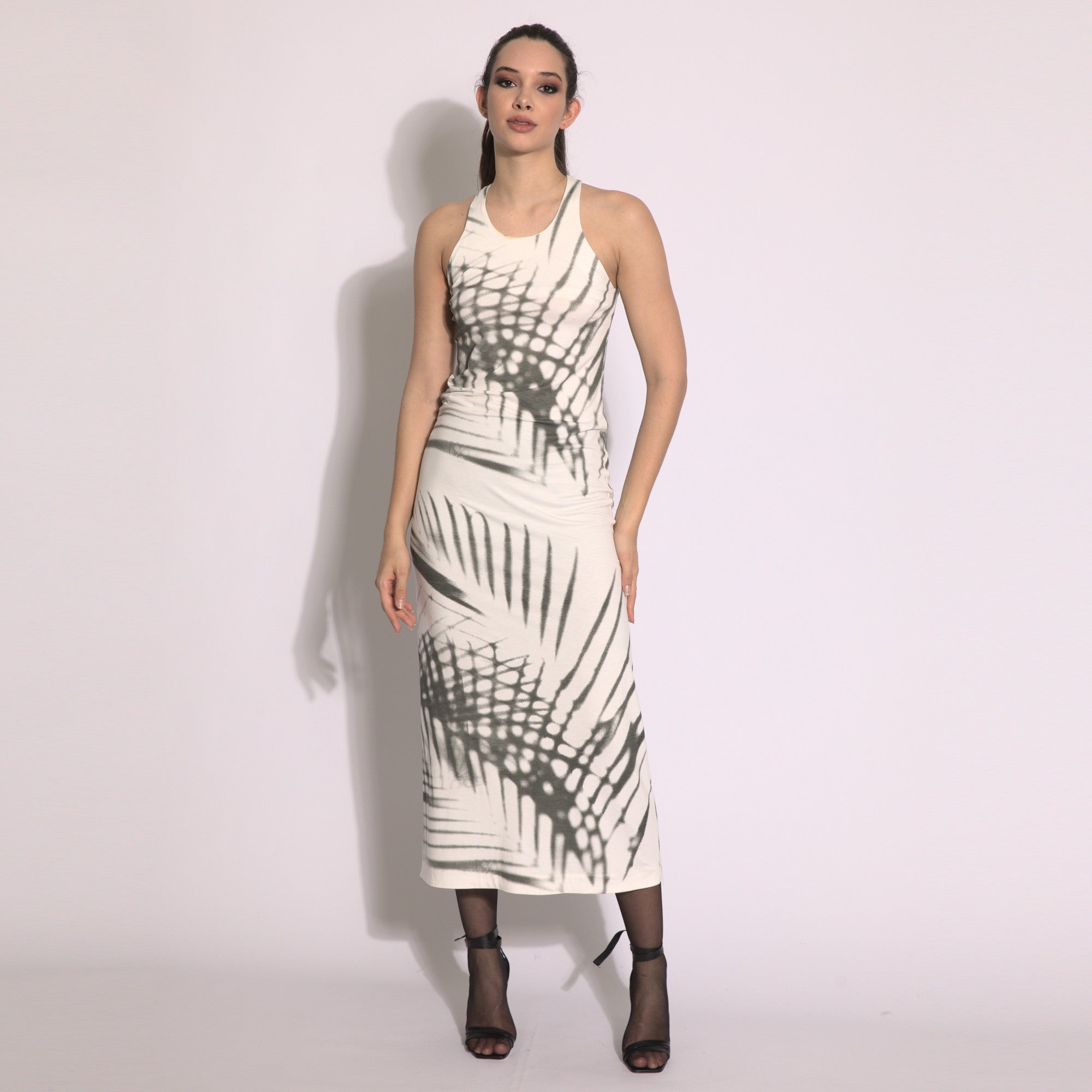 Vestido / Forro Folhagens