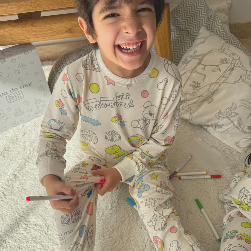 Pijama  avulso Toys - pijama avulso manga comprida e calças unissex