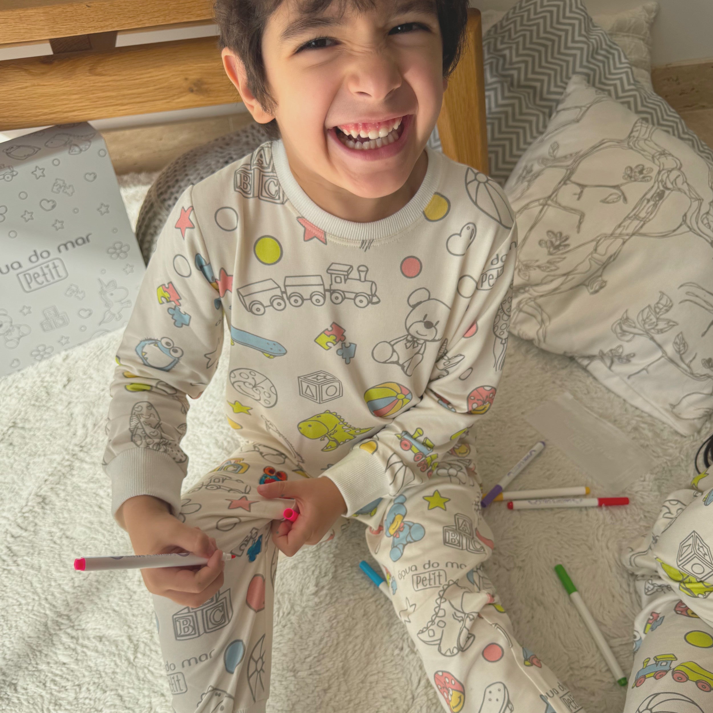 Pijama  avulso Toys - pijama avulso manga comprida e calças unissex