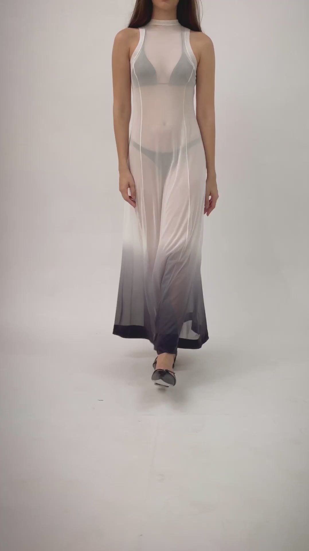 Mesh Dress - veste em tule (segunda pele)